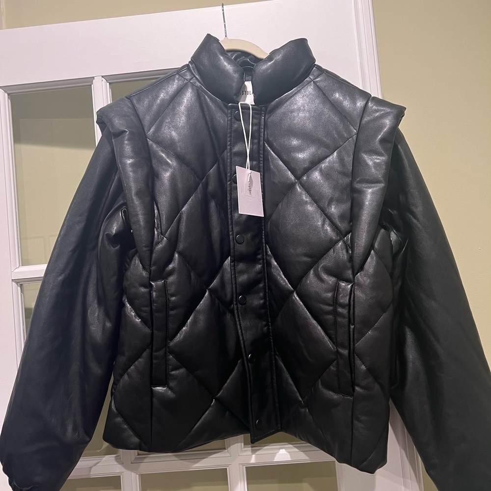 NWT Callista Puffer Jacket with Removable Sleeves - Picture 7 of 7